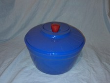 Vintage 80s 90s Ancienne ESSOREUSE À SALADE MOULINEX VIOLET MAUVE Cuisine Retro