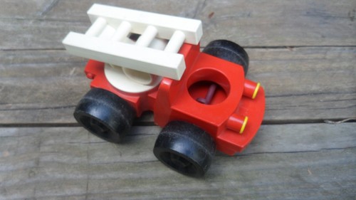 Vintage camion pompier super - pompier,