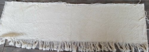 Tissu ancien ecru filet avec - tissu,