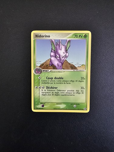 Carte pokémon nidorino - nidorino, 41/112