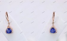 Saphir Naturel Bleu Trillion