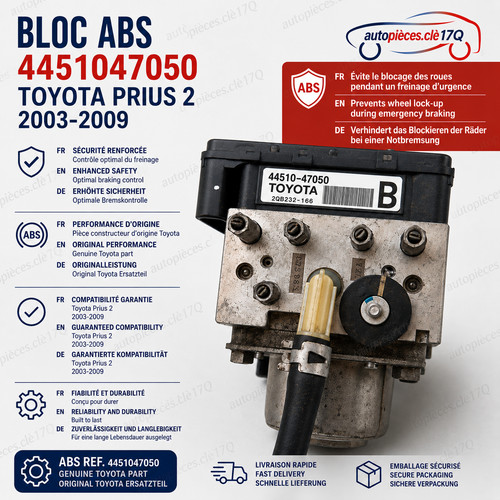 Bloc abs 4451047050 toyota - abs,