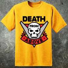 T-Shirt Starship Troopers Death From Above Pour Hommes Sci-Fi Années 90 Film