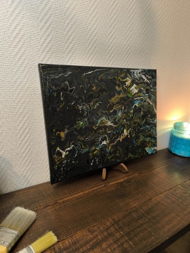 Peinture pouring sur - peinture,