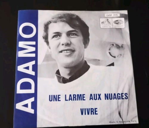 Adamo une larme aux nuages - une, nuages/45
