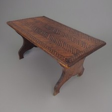 SUPERBE PETIT TABOURET BOIS