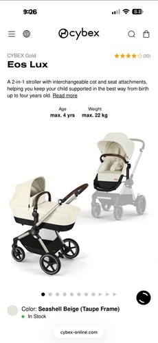 New sealed box cybex - new,