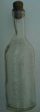 Rare petite bouteille verre - rare, en