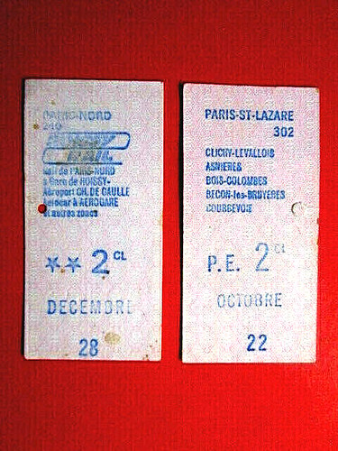 Tickets ratp métro - métro,