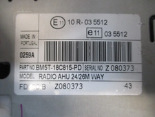 AUTORADIO RÉCEPTEUR  FORD B-MAX  BM5T18C815PD  2443669