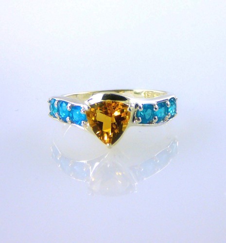 Natural golden citrine and - golden,
