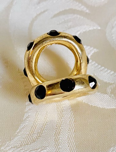 Bague foulard vintage malka - bague,