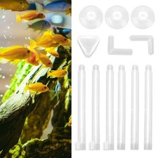 Tube De Dégagement De Bulles En Plastique Transparent Pour Aquarium Avec Trois