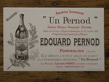 Ancien buvard publicitaire