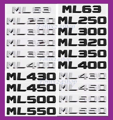 Lettres mercedes benz - benz, classe
