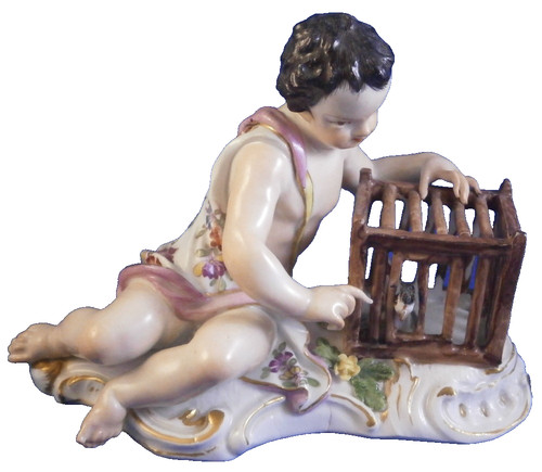 Figurine porcelaine meissen - en,