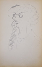 Sacha guitry dessin original - guitry,