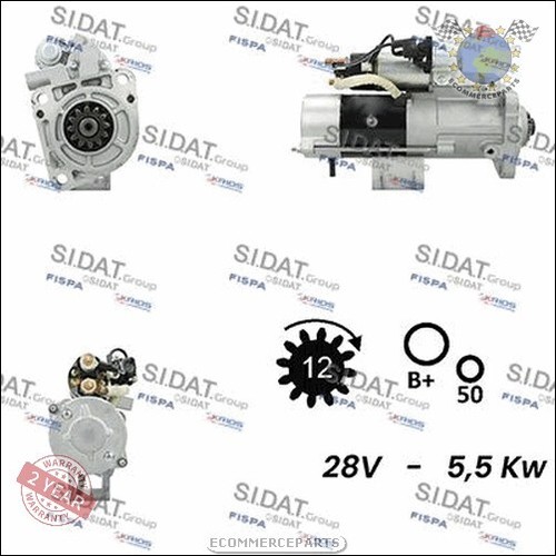 Démarreur sidat pour - sidat, volvo