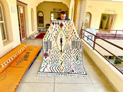 Tapis laine berbère - tapis,