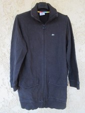 Veste longue LACOSTE Devanlay robe noir coton femme 44