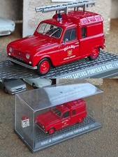1/43 Renault 4 Fourgonnette Sapeurs Pompiers de Nice 1965 voiture collection 4L