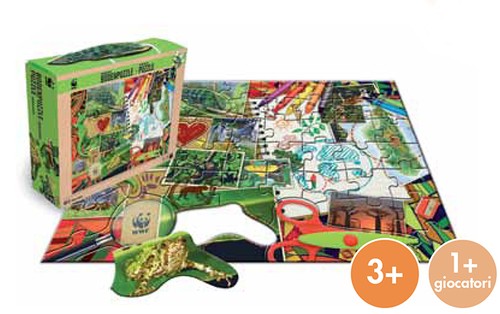 Puzzle géant sol - puzzle, de