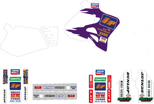 Adesifs graphics moto honda - adesifs,