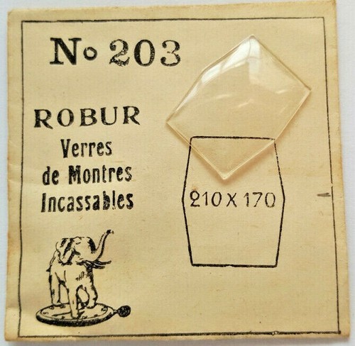 Verre robur plexi 203 - verre,