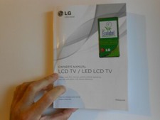 LG Manuel Guide Livre Pour LG LCD TV/LED LCD TV
