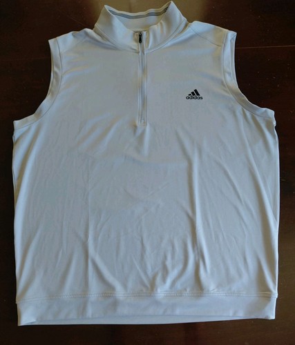 Adidas zip golf vest mens - 1/4,