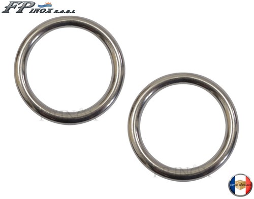 Anneaux inox 316 - , 10