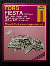 Manuel d'entretien et réparation auto - FORD Fiesta essence de 1983 à 1989. 