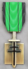 Médaille Ordre Croix de la libération
