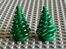 2 x Arbre sapin LEGO Plant