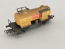 ELECTROTREN ÉCHELLE HO WAGON CITERNE SHELL  +++