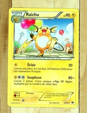 Carte Pokemon - Raichu 40/99 - Noir Blanc Destinées Futures vf