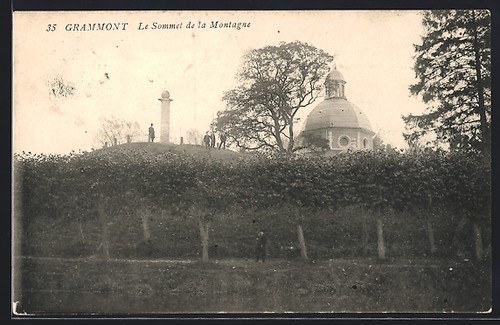 Cpa grammont sommet de - grammont,,