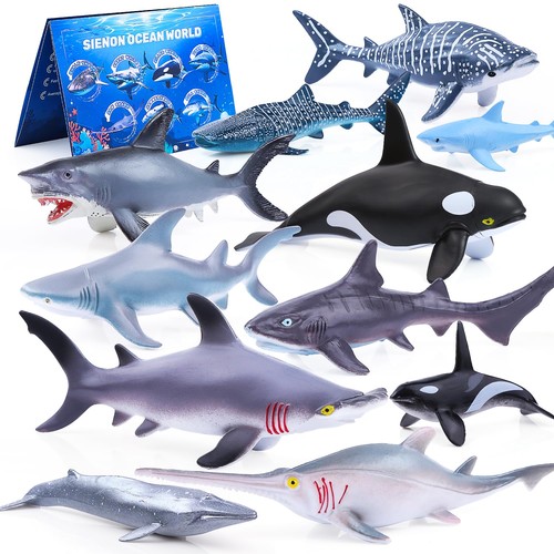 11pcs shark figures with - shark,