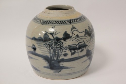 Ancien pot gingembre - pot,