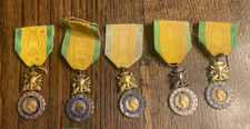 5 Médailles Militaire valeur