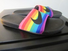 NIKE Gay Pride Rainbow Slides