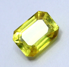 Saphir Jaune De Ceylan 6,00 Ct