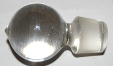 ancien bouchon de carafe en cristal