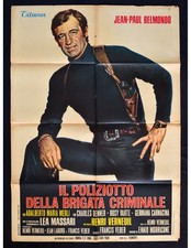 Affiche Le Policier De La Brigade Criminelle Jean Paul Belmondo Verneuil A433