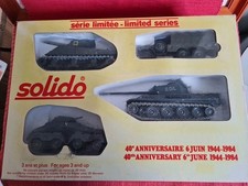 Coffret solido militaire - commémoratif 40ème anniversaire 6 juin 1944