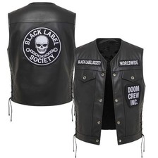 Black Label Society Leather