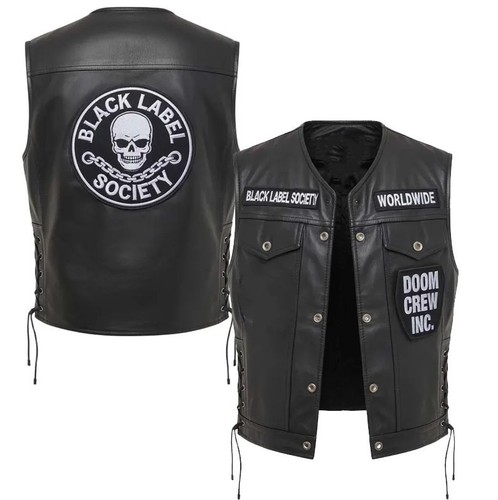 Black label society leather - black,