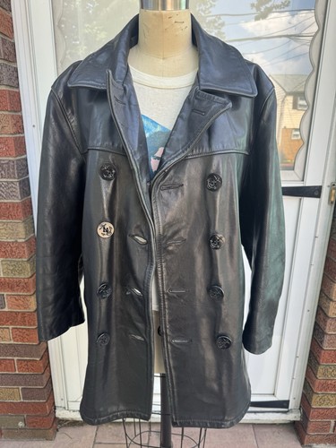 Vintage schott nyc navy - nyc, u.s.