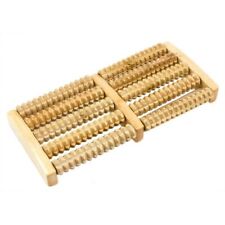 Masseur de Pied en Bois Appareil d'Auto Massage Rouleaux de Détente Relaxation