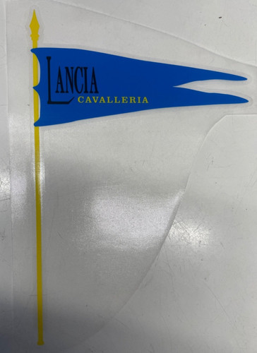 Lancia cavalleria vetrofanie - lancia,